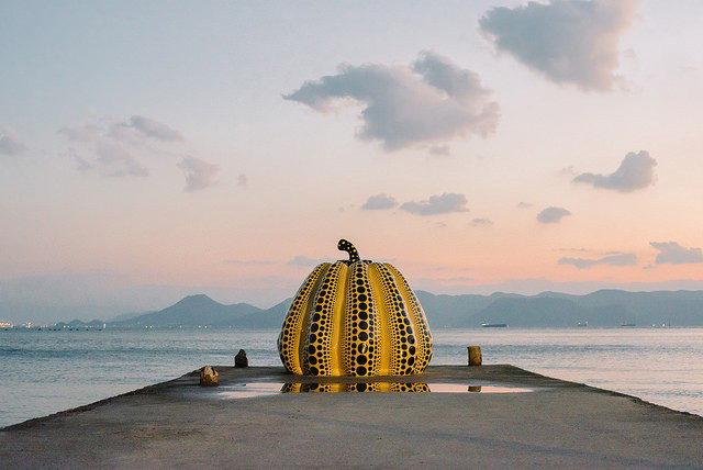 Calabaza, Benesse Corporation, Museo de arte contemporaneo Naoshima