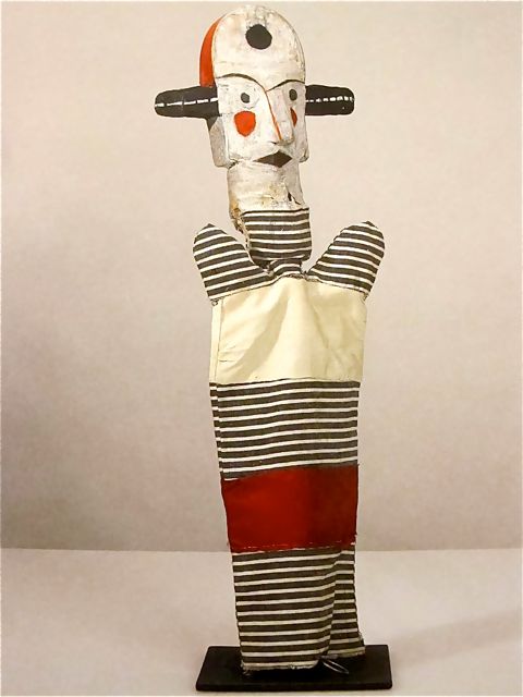 Reconstrucción de una marioneta original de Paul Klee